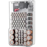 Battery Organizer Storage Box With Tester,clear Lid Storage.... Fixed Price $31.36.