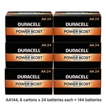 144x Duracell Aa Alkaline Battery With Duralock 24/pack - Exp 2034 Usa Stock. Fixed Price $124.99.