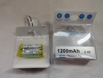 New Cameron Sino Research Pro 1200mah 2.4v Nimh Battery Pack Cs-exp501md. Fixed Price $19.95.