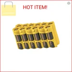 Storacell By Powerpax Aa Battery Storage Caddy, Yellow, Holds 12 Batteries (not. Fixed Price $14.30.