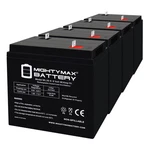 Mighty Max 6v, 36ah, Agm, Nb Terminal Battery Replaces Csb Prism Gh6360 - 4 Pack. Fixed Price $179.99.