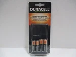New Duracell Rechargeable Premium Charger Includes 2 Aa And Aaa Nimh Batteries. Fixed Price $15.88.
