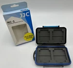 Jjc Anti-shock Water-resistant Holder Storage Memory Card Case For 4cf 8sd Mc-2. Fixed Price $8.00.