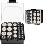 Fullcase Battery Storage Organizer Box, Holder Container For 20 C D 9v Batteries. Fixed Price $24.39.