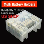 Battery Storage Organizer Tester Carry Case Bag Hold Batteries Aa Aaa C D 9v. Fixed Price $8.99.