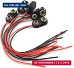 9v Battery Snap Connector, Sdtc Tech 6pcs Button Clips With Wire Leads (. Fixed Price $10.60.