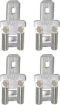 Qty4 F2 To F1 Tin Plated 12v 5ah Battery Terminal Adapter 0.250 0.187. Fixed Price $16.99.