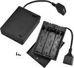 Sdtc Tech 3 Aa Battery Holder, Usb Female Socket Case Box Holder 4.. Fixed Price $13.90.