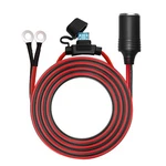 Chanzon 12v / 24v Power Supply Car Plug Outlet - 6ft/3ft Ul 16awg Cable With .... Fixed Price $15.66.