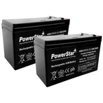Powerstar 2 Pack Of 12v 7.2ah Battery Replaces Razor Ground Force Drifter 7.5ah. Fixed Price $44.24.