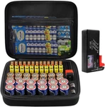 Comecase Battery Organizer Storage Bag - Holds 80 Batteries With Tester. Fixed Price $49.49.