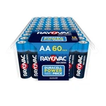 Rayovac Aa Batteries, Double A Battery Alkaline, 60 Count Aa, Multicolor. Fixed Price $37.34.