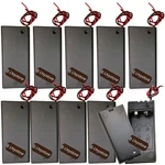 Ltvystore 9v Battery Holder Box Case Black, 10pcs Abs Diy 9 Volt Battery.... Fixed Price $19.78.