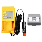 1x Battery 68300900 + Hetronic Uch-2 Charger 12/24v For Remote Control. Fixed Price $485.00.
