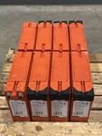 Lot Of 8 Enersys Powersafe Sbs-b14 12v 62 Ah Telecom Battery. Fixed Price $1148.93.