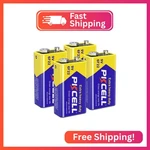 Pkcell 9v Batteries, 4 Pack 9 Volt Batteries Carbon Zinc, Battery For Smoke D. Fixed Price $8.54.
