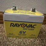 Rayovac 944-2r: 6-volt Heavy Duty Lantern Battery With Spring Terminals - 2 Pack. Fixed Price $27.99.
