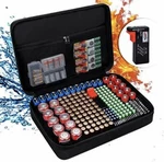 Engpow Battery Organizer,fireproof Organizer Storage Case With Tester. Fixed Price $38.25.