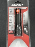 Coast 21714 Black Aluminum 650 Lumens Aaa Led Flashlight With High/low Switch. Fixed Price $29.99.