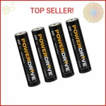 Powerdrive Aaa Alkaline Battery Pd4aaa 4-pack Triple Batteries. Fixed Price $13.44.