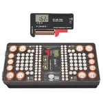 Battery Organizer Storage Case With Tester, Stores & Protects Up To 136 Batterie. Fixed Price $21.39.
