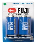 Fuji D Batteries 2-pack Heavy Duty 1.5v Alkaline Power Cells. Fixed Price $10.10.