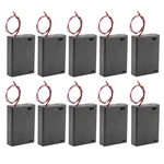 10pcs 4.5v Battery Case Container 3 X Aa Batteries 1.5v On/off Switch. Fixed Price $18.44.