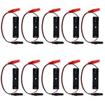 Wmycongcong 10 Pcs 1x 1.5v Battery Holder With Alligator Clips Leads Wire.... Fixed Price $19.29.