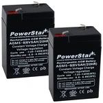 Powerstar 6v 4.5ah Peg Perego Replacement Battery F1 Terminals (2 Pack). Fixed Price $34.88.