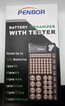 Battery Tester Organizer Storage Case W/digital Hold 98 Batteries - New. Fixed Price $19.99.