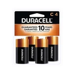 Duracell Pgd Mn1400r4zx Coppertop Retail Battery, Alkaline, C Size (pack Of 4). Fixed Price $17.74.