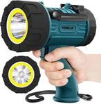 Rechargeable Spotlight Floodlight Combo 120,000 High Lumen Led, Ip67 Waterproof. Fixed Price $53.96.