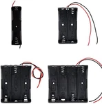 Aokin 4pcs 18650 Battery Holder Bundle With Wire Case 3.7v,. Fixed Price $11.99.
