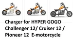 Power Supply Battery Charger For Hyper Gogo Challenger 12/ Cruiser Pioneer. Fixed Price $25.25.