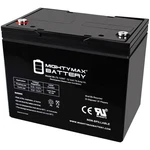 Mighty Max 12v 75ah Int Battery Replaces The Basement Watchdog Model Bw-27agm. Fixed Price $159.99.