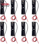 Aobao 8pcs Single Aa Battery Holder 1 X 1.5v Case Box With Lea. Fixed Price $8.95.