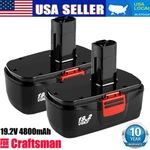 1-2pack 19.2volt For Craftsman 11375 4.8ah Battery C3 130279005 11376 130279003. Fixed Price $20.98.