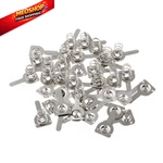 Heyiarbeit 20 Pairs Battery Springs Aa 9.5mm X 9mm With 8.8mm Tail. Fixed Price $7.65.