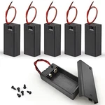 Vweicyy 6pcs 9v Battery Holder With Switch & Leads. Fixed Price $17.09.