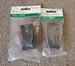 Radio Shack Enclosed "aa" Battery Holder 270-408 & D 270-403a Nos. Fixed Price $9.95.