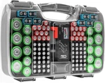 Storage Case With Tester, Stores & Protects Up To 180 Batteries, Hinge Clear Cov. Fixed Price $65.77.
