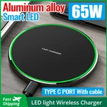 Wireless Fast Charger Charging Pad Dock For Samsung Iphone Android Cell Phone. Fixed Price $18.99.
