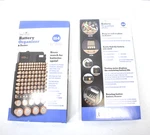 Lot Of 2 Bee Neat Battery Organizer & Storage Case Silver/yellow/black. Fixed Price $20.14.