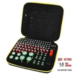 Battery Organizer Case- Hard Storage Box Bag Holder - Holds 106+ 106 Holes. Fixed Price $27.53.