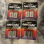 Lot Of 4 Rayovac Fusion 9v Batteries 2 Packs Alkaline 9 Volt Exp 12/27. Fixed Price $16.00.