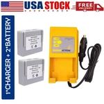 2x Battery 68300900+ Hetronic Uch-2 Charger 12/24v For Remote Control. Fixed Price $579.00.