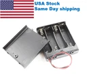 4x Aa Diy Battery Holder Case Box 6v/4.8v W/ Power Switch & Bare Wire Ends. Fixed Price $1.55.