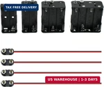 Sdtc Tech 2/4/6/8 X 1.5v Aa Battery Holder With Snap Connector Kit Include 3/6/9. Fixed Price $15.58.