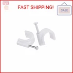 Uxcell 12mm Cable Wire Clips Nail-in Nail Clamps Cord Organizer Tie Holder. Fixed Price $13.54.