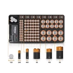Battery Organizer Storage Case With No Lid Snap, Portable Batte... Usa Fast Ship. Fixed Price $22.84.